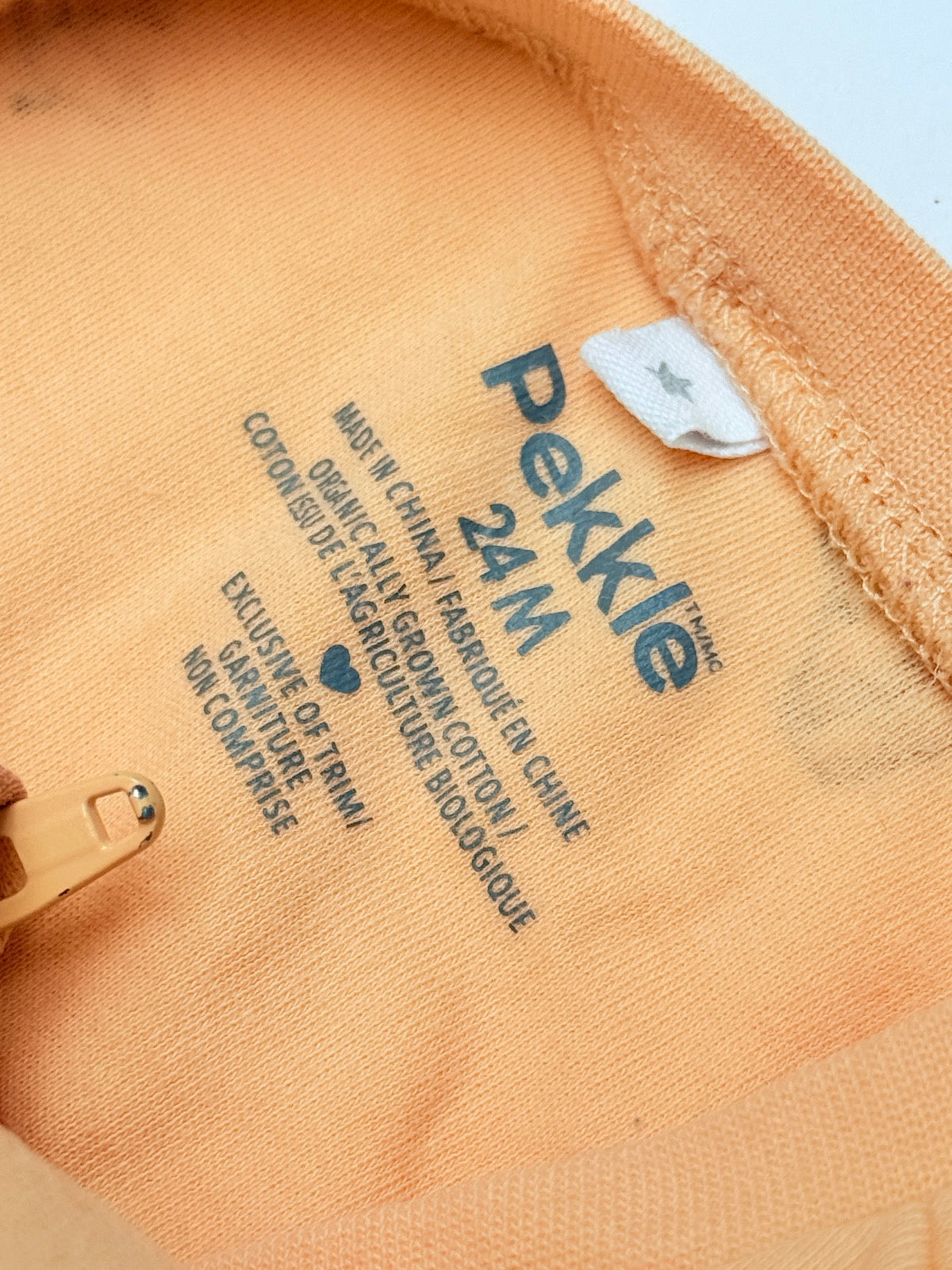 Pekkle Yellow Cheese Print Footed Sleeper 24M
