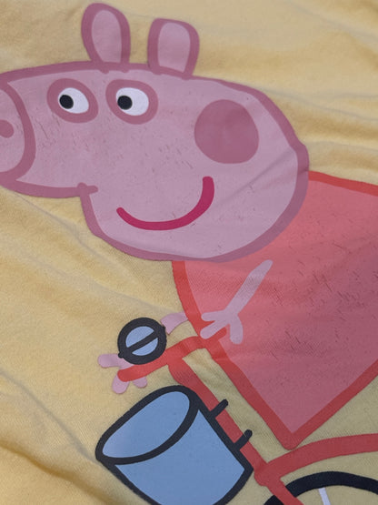 H&M Peppa Pig Yellow Long Sleeve Top 6-8Y
