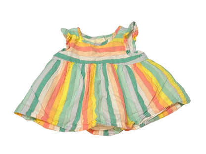 Baby Gap Rainbow Stripe Dress 6-12m