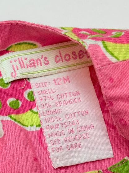 Jillian's Closet Turtle Print Set 12M