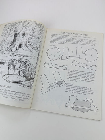 Beatrix Potter The Peter Rabbit Make-A-Mobile Activity Book