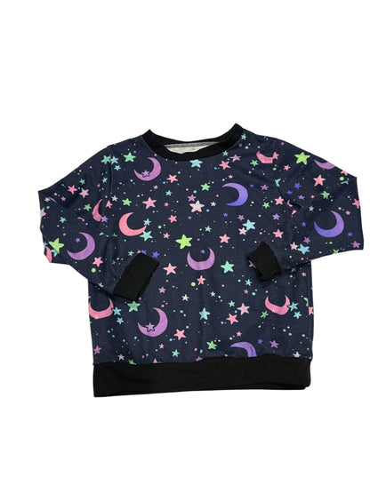 Moon Stars Crewneck Sweatshirt 5/6
