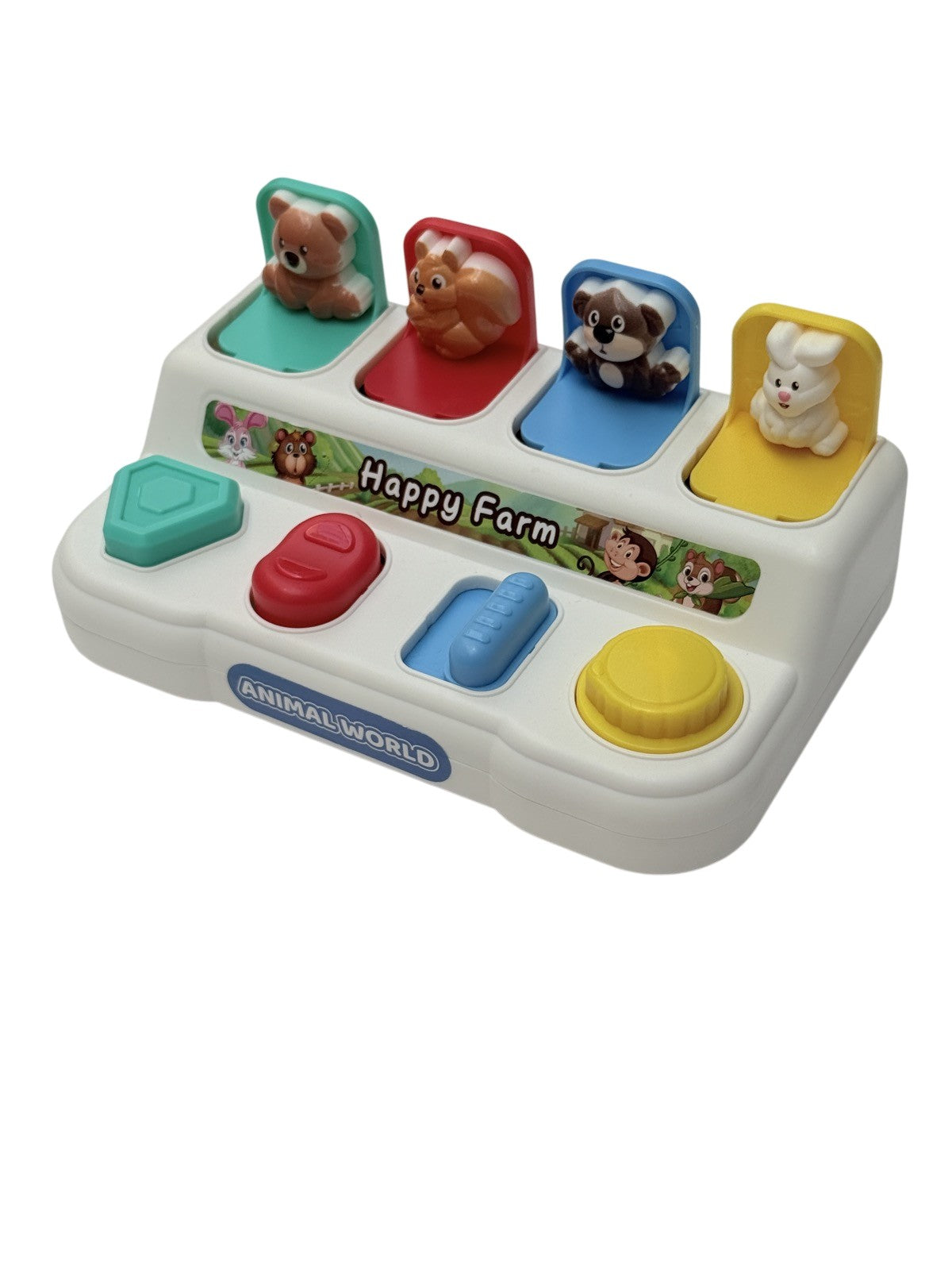 Animal World Happy Farm Pop-Up Toy