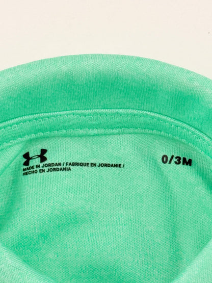 Under Armour Green Bodysuit 0/3M