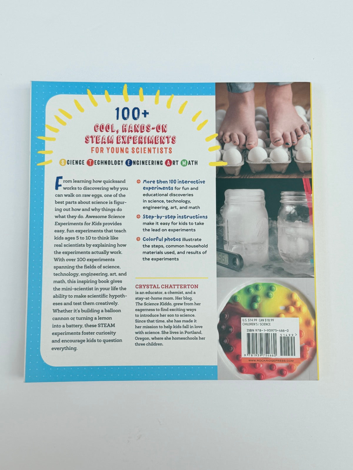Crystal Chatterton Awesome Science Experiments for Kids