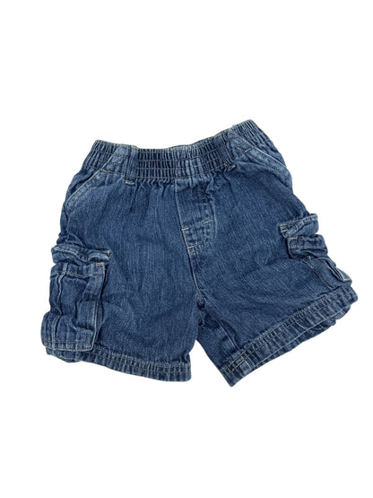 Garanimals Denim Cargo Shorts 24M