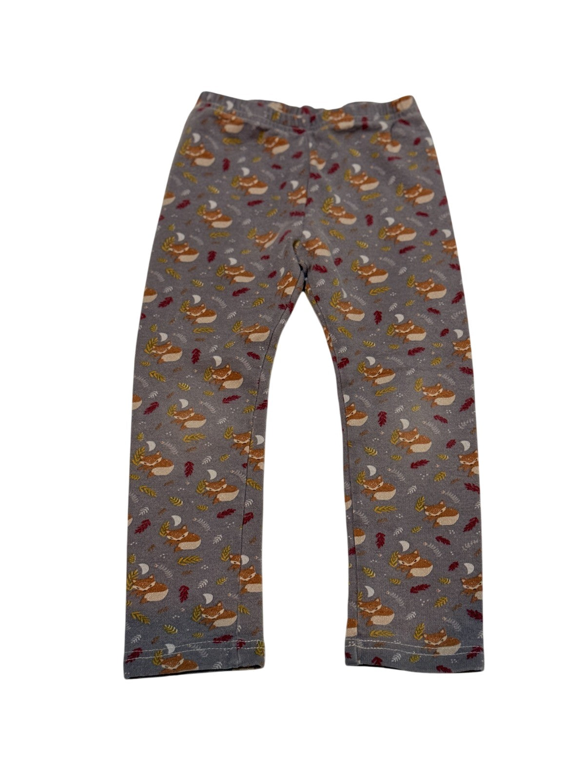 Fox Print Leggings Size 2T