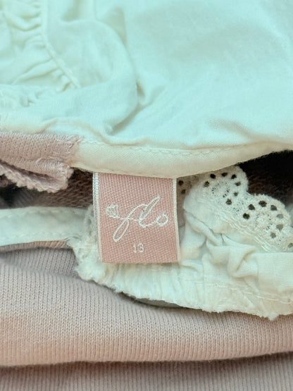 Flo Pink Lace Collar Sweatshirt 13