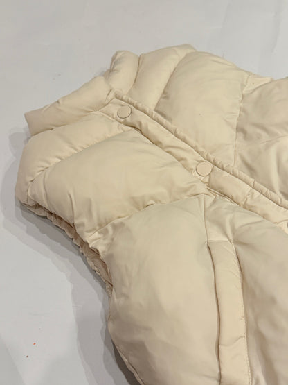 Zara Cream Puffer Vest 2-3Y