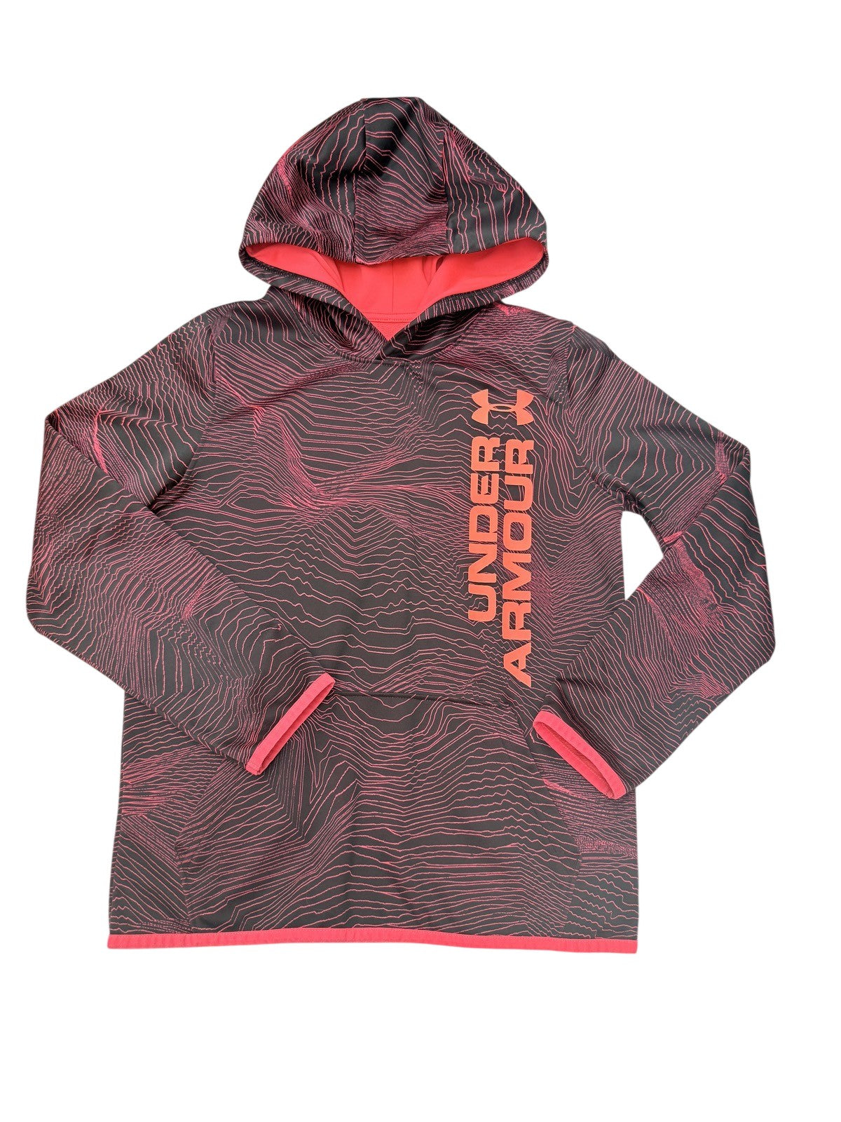 Under Armour ColdGear Print Hoodie Youth Medium 10