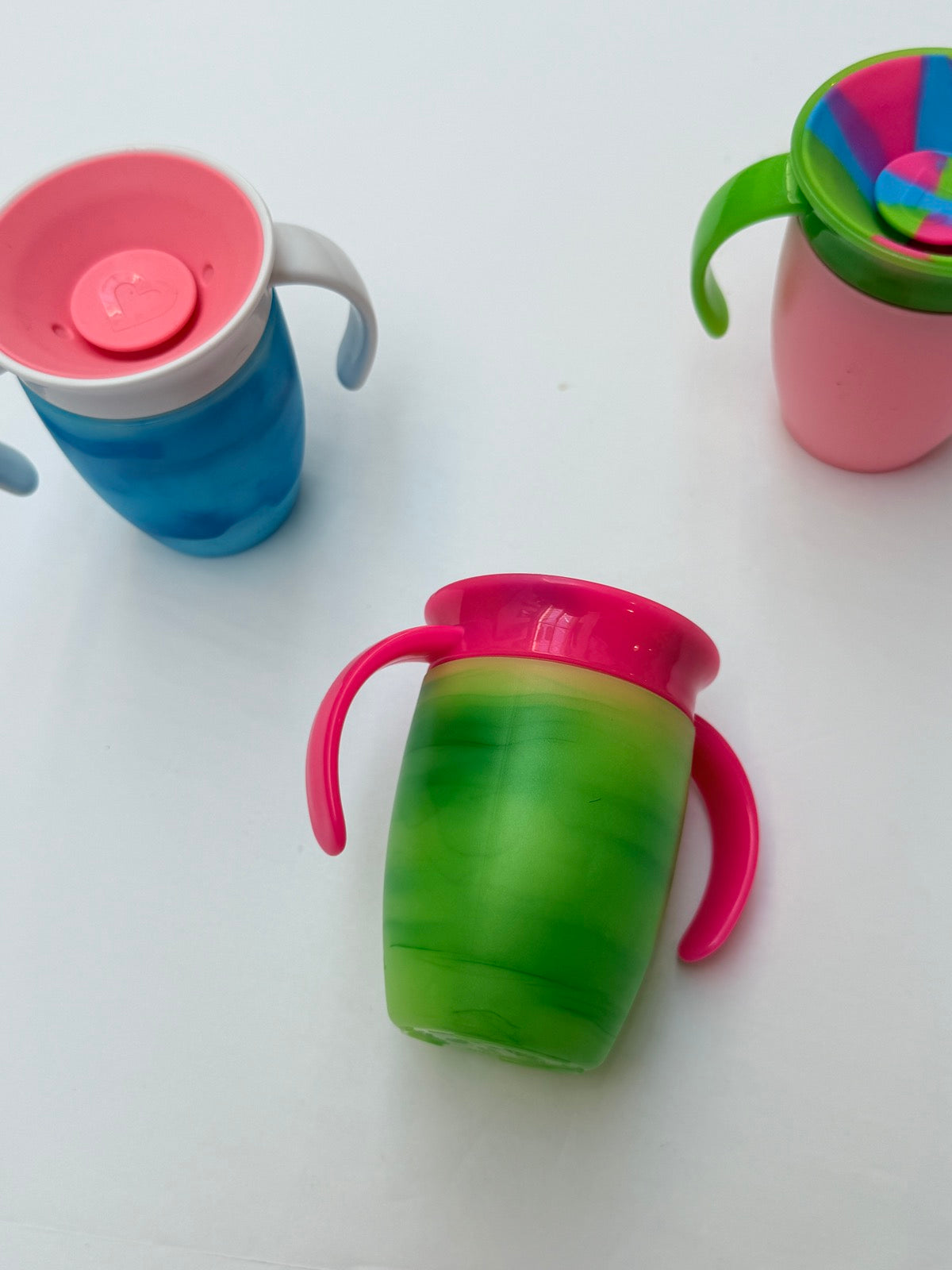 Munchkin 360 Tie-Dye Sippy Cups Set of 3