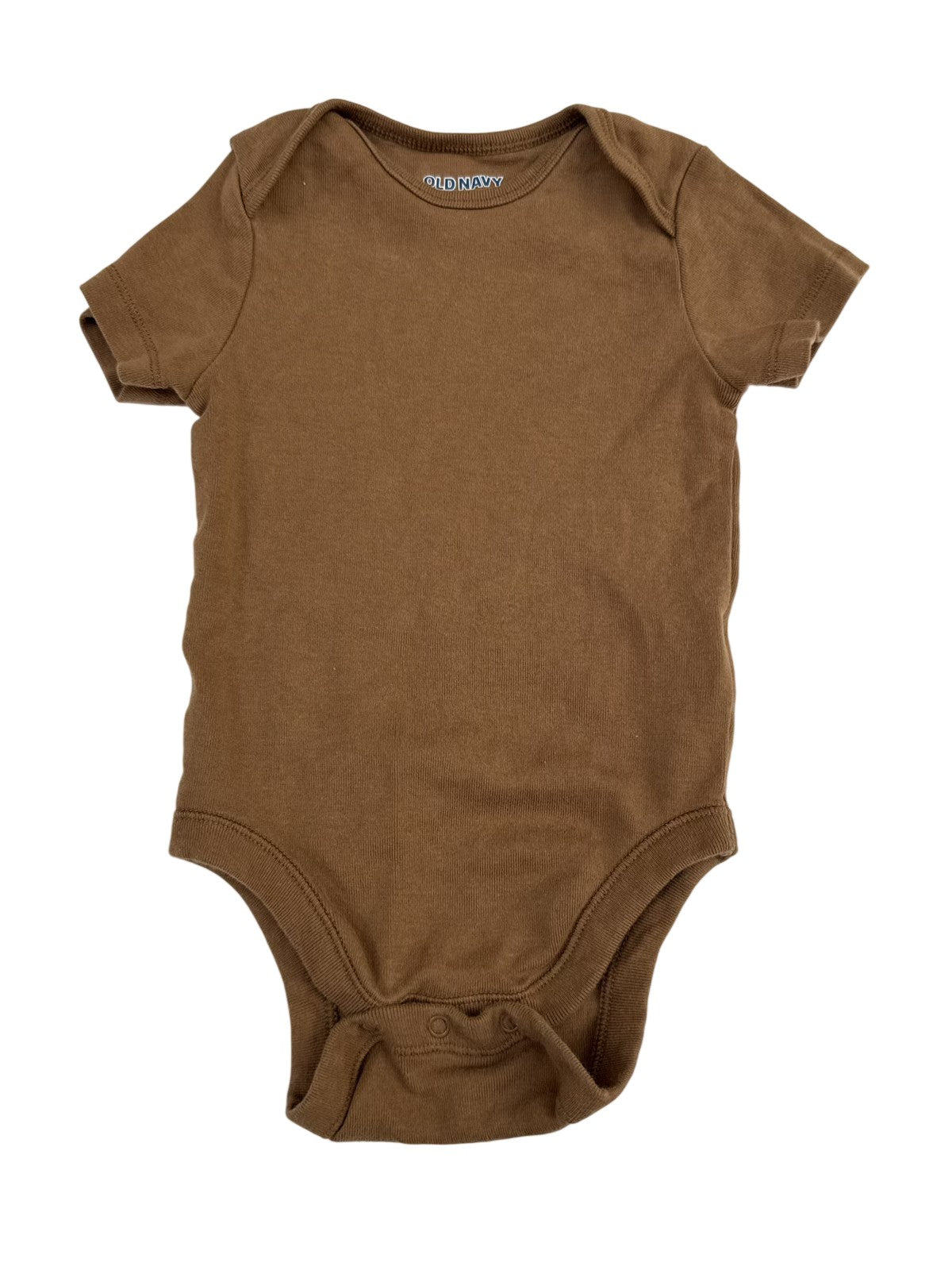Old Navy Brown Short Sleeve Bodysuit 12-18M