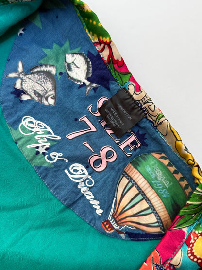Desigual Patchwork Floral Jacket Size 7-8