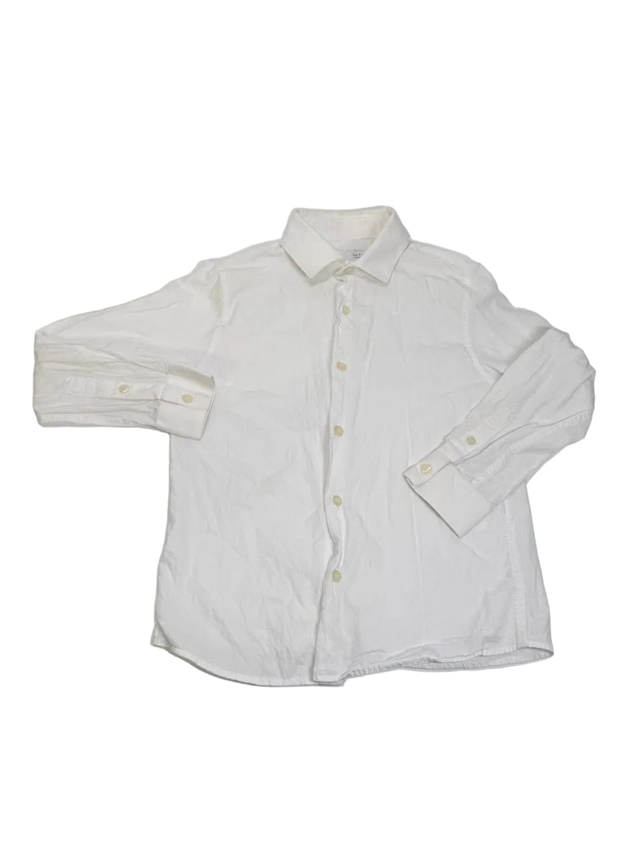 Zara White Dress Shirt Boys Size 7