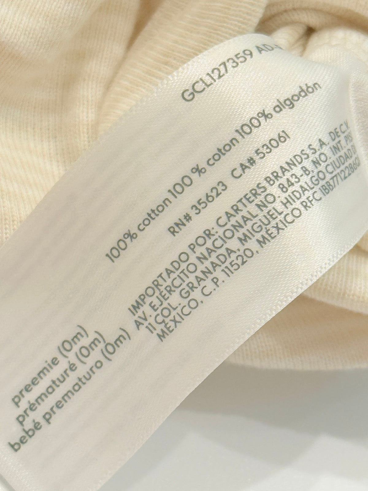 Carter's 2-Pack Bodysuits Preemie
