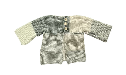 Handmade Knit Baby Cardigan 18m