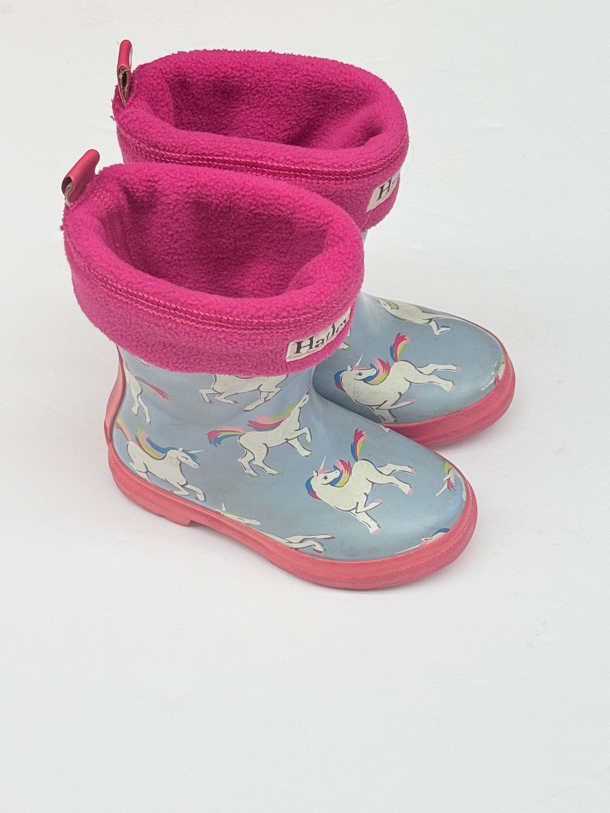 Hatley Unicorn With Fleece-Liner Rain Boots Size 8