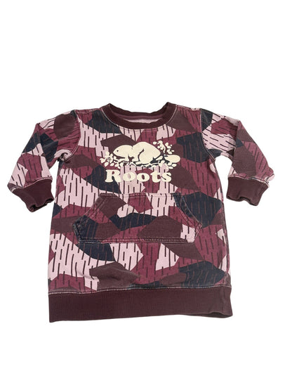 Roots Kids Camo Sweatshirt Dress 2T