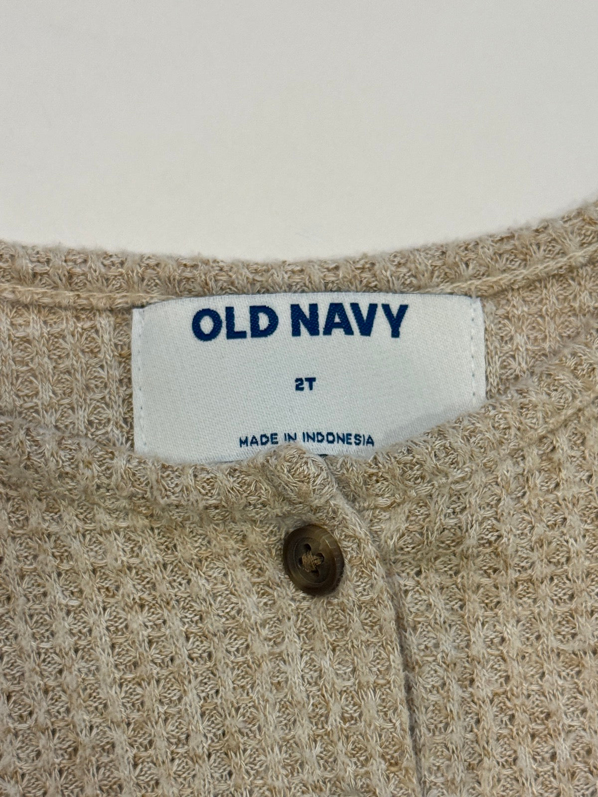 Old Navy Waffle Knit Ruffle Dress 2T