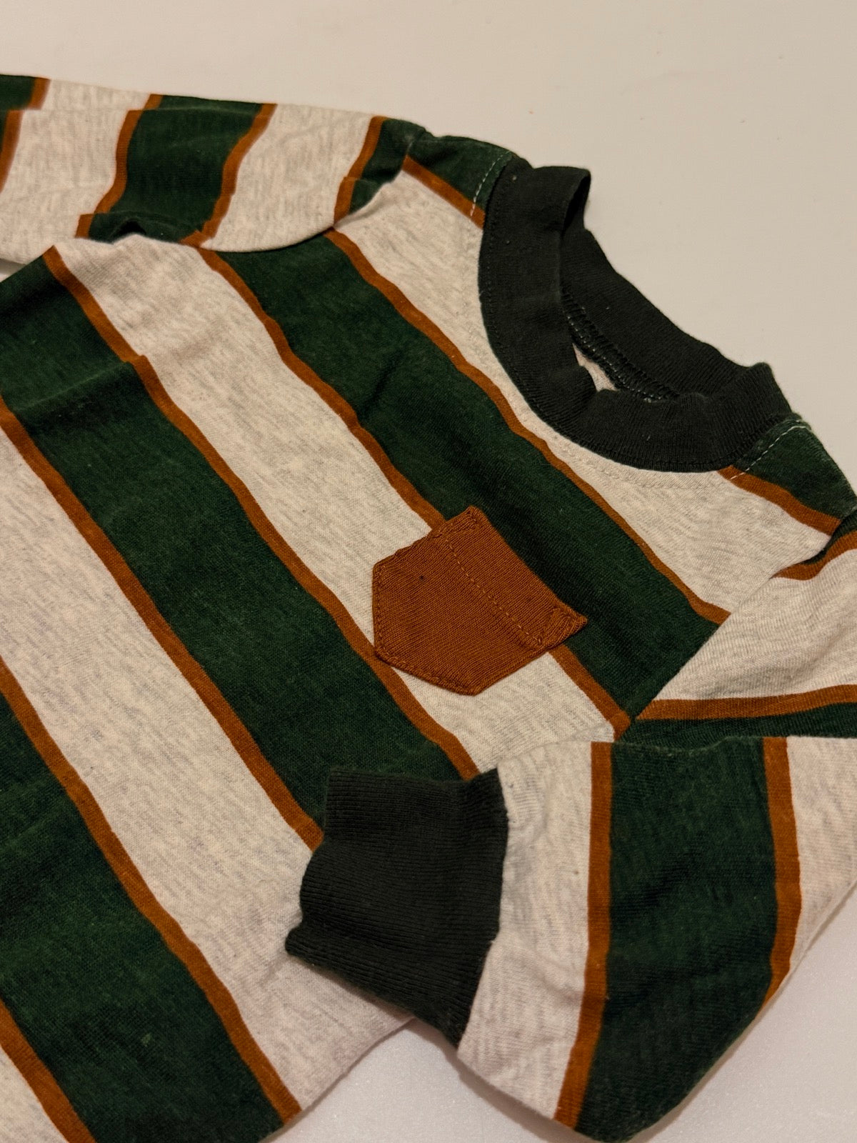 Carter's Striped Long Sleeve Bodysuit 3m