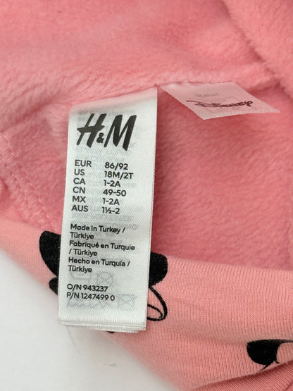 H&M Disney Minnie Mouse Beanie Hat 18M/2T