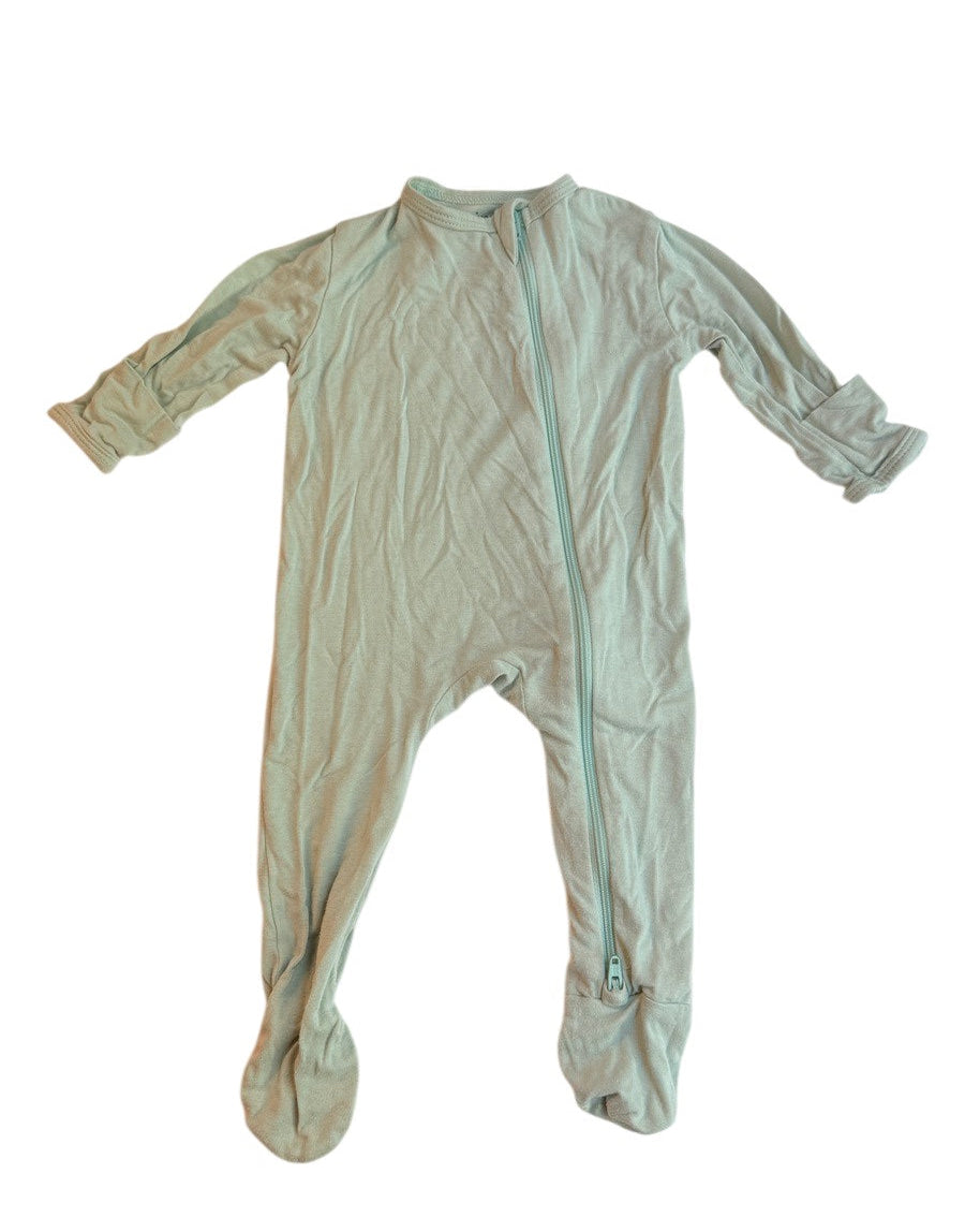Simple. Mint Footed Sleeper 0-3m