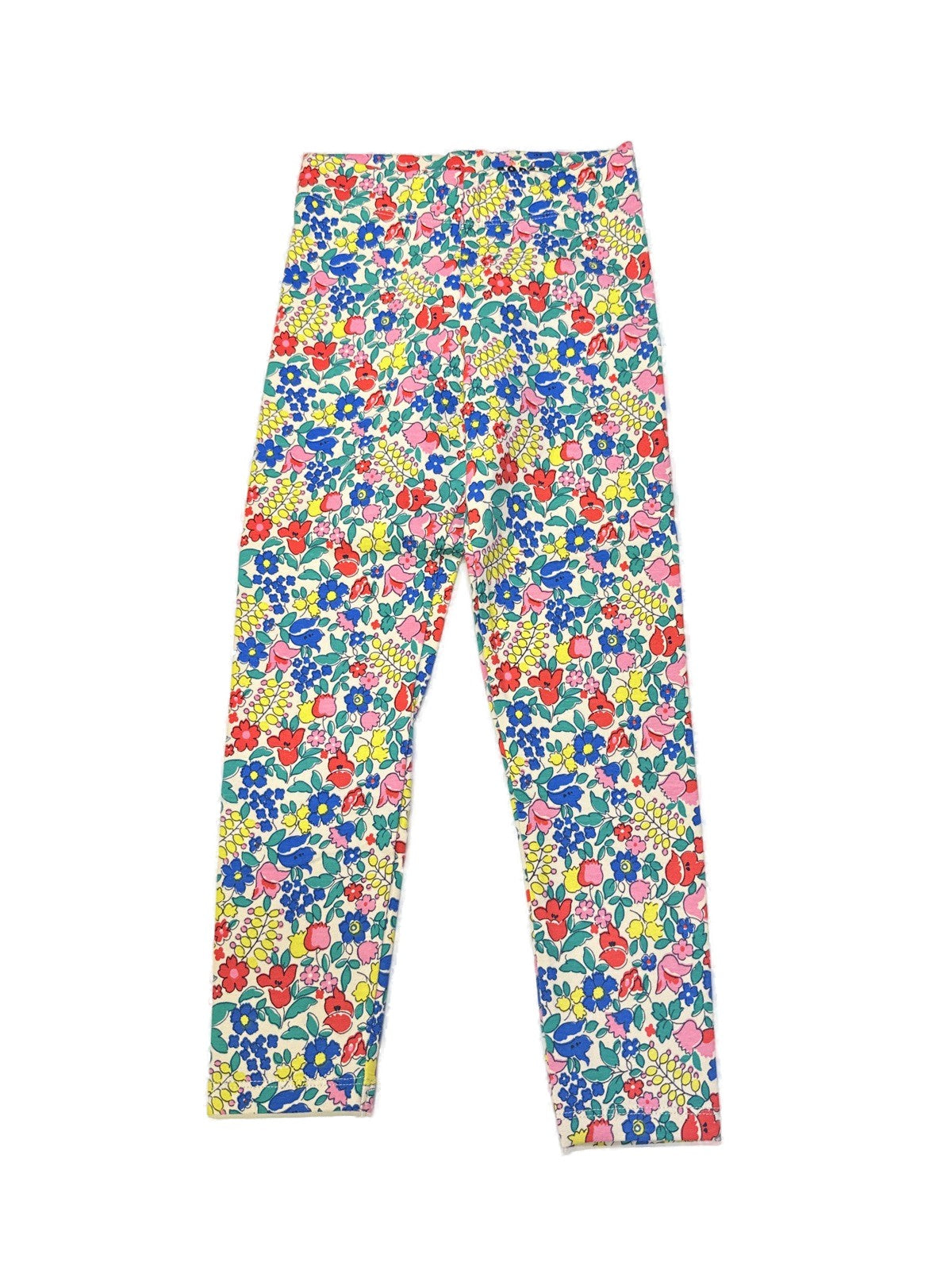 Mini Boden Floral Leggings Size 5-6Y