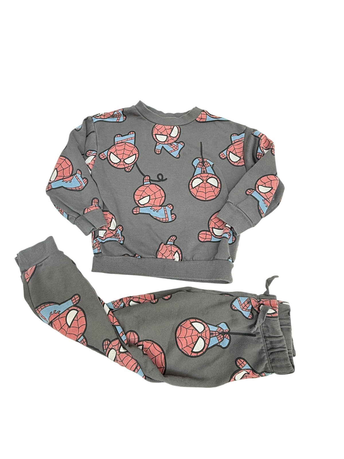 H&M Spider-Man Sweatshirt Joggers Set 5T