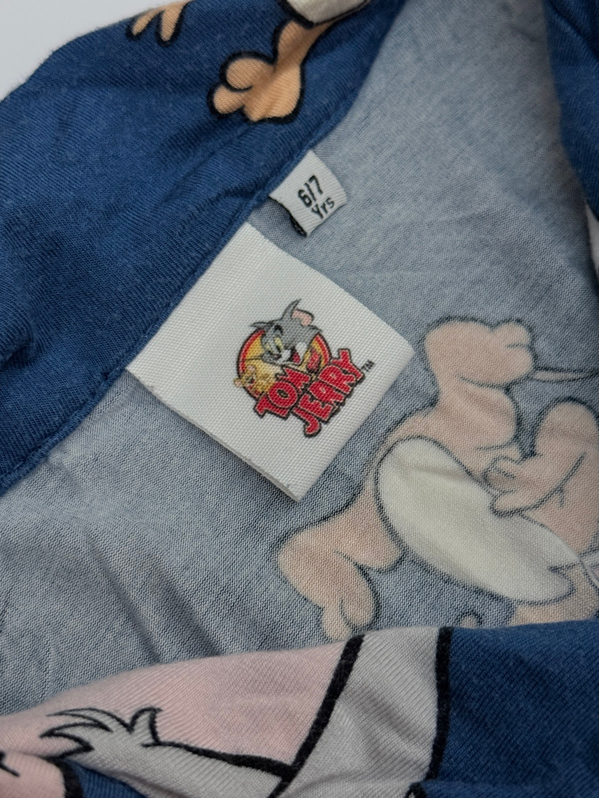 Tom and Jerry Pajama Set 6 7 Years