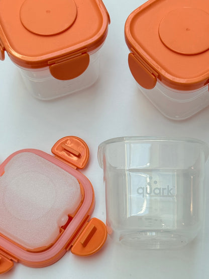 Quark Baby Food Storage Containers Set of 3