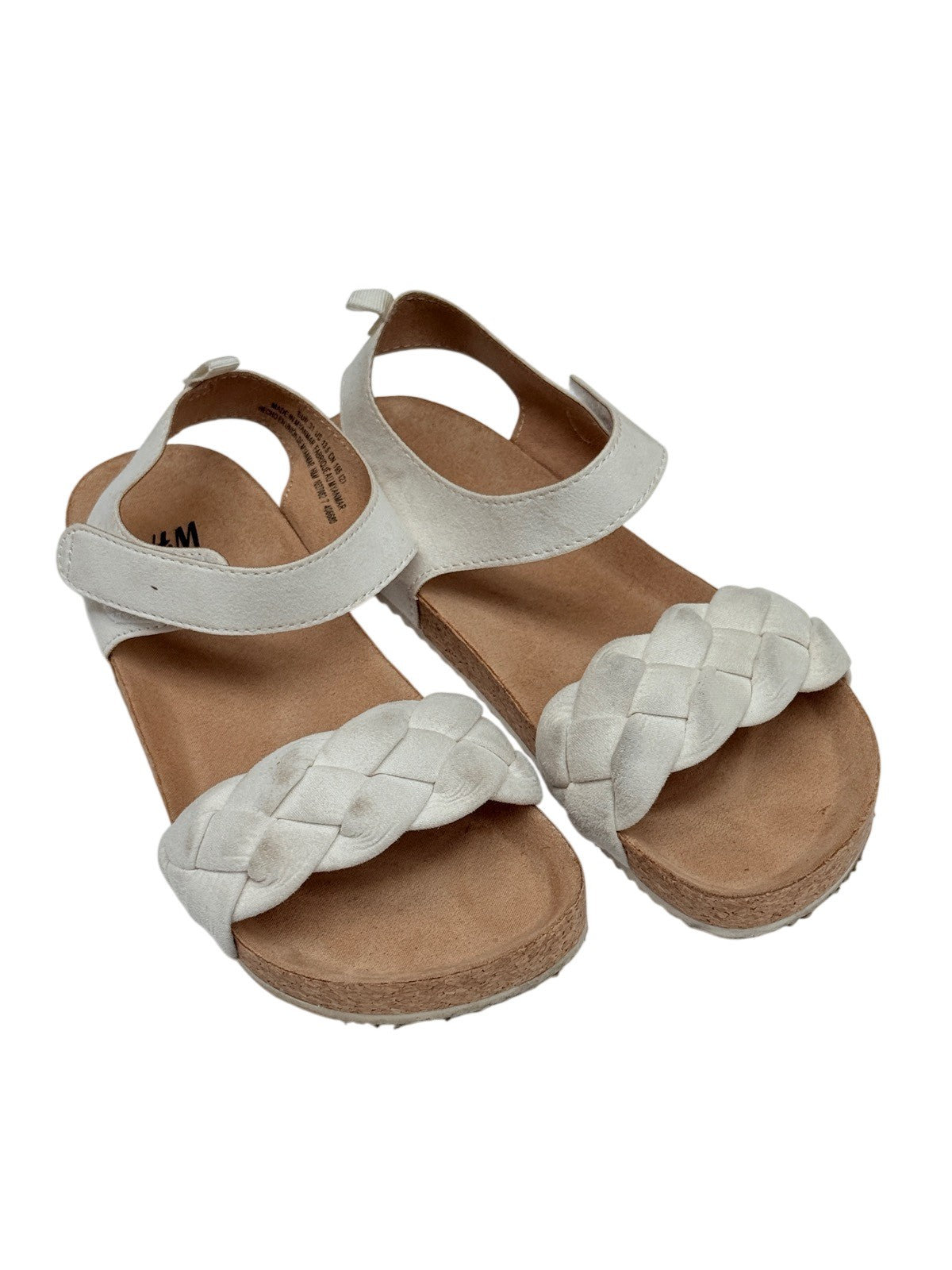 H&M Braided Strap Sandals Size 13.5