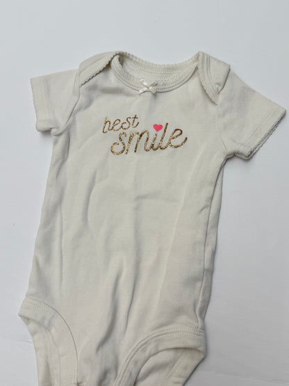 Child of Mine Carter's Best Smile Bodysuit 0-3M