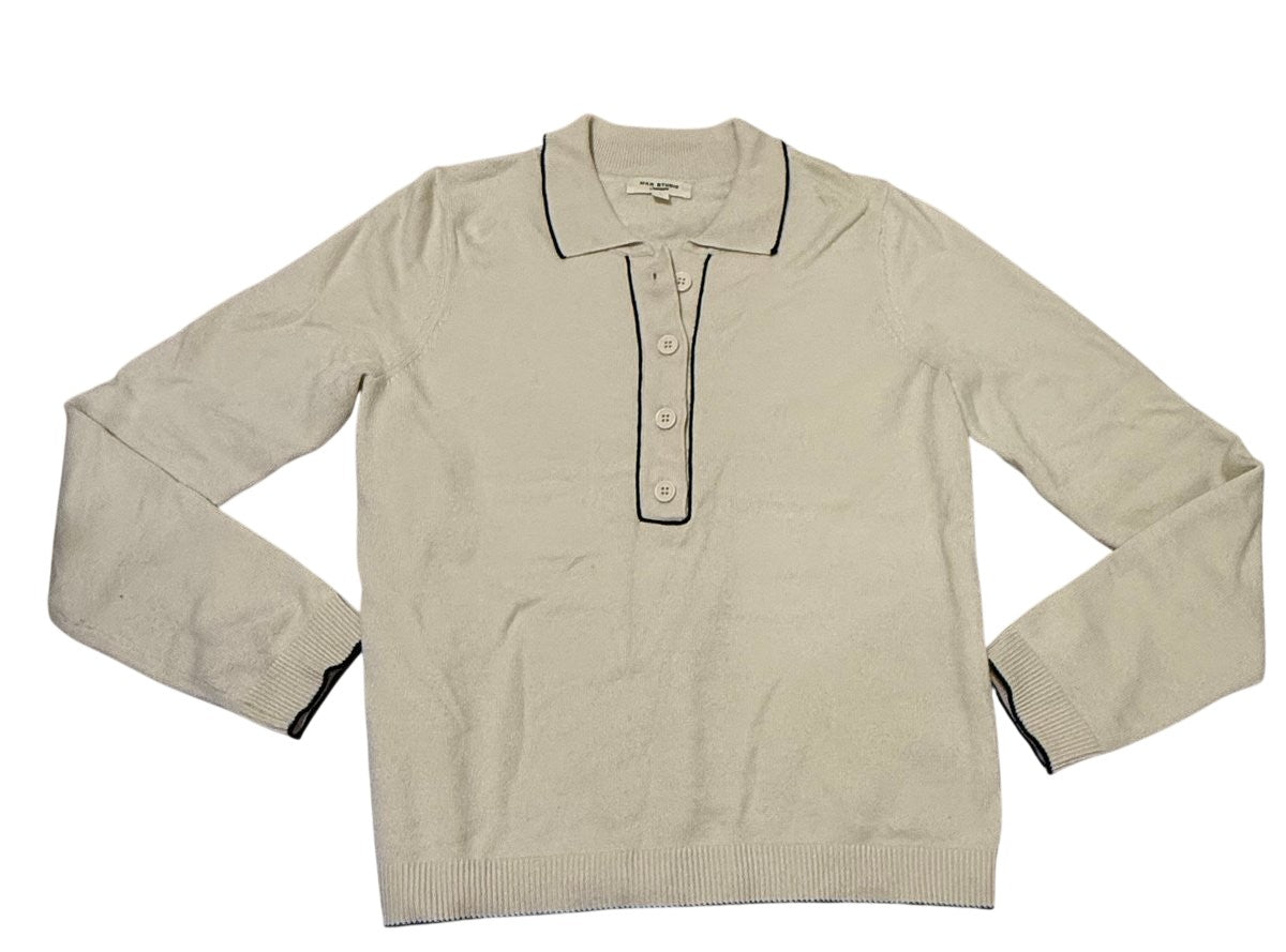 Max Studio London Cream Sweater Size 13-14Y