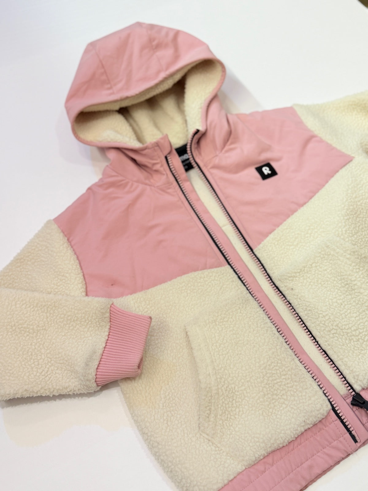 Reima Samota Sherpa Fleece Hoodie Jacket 5T