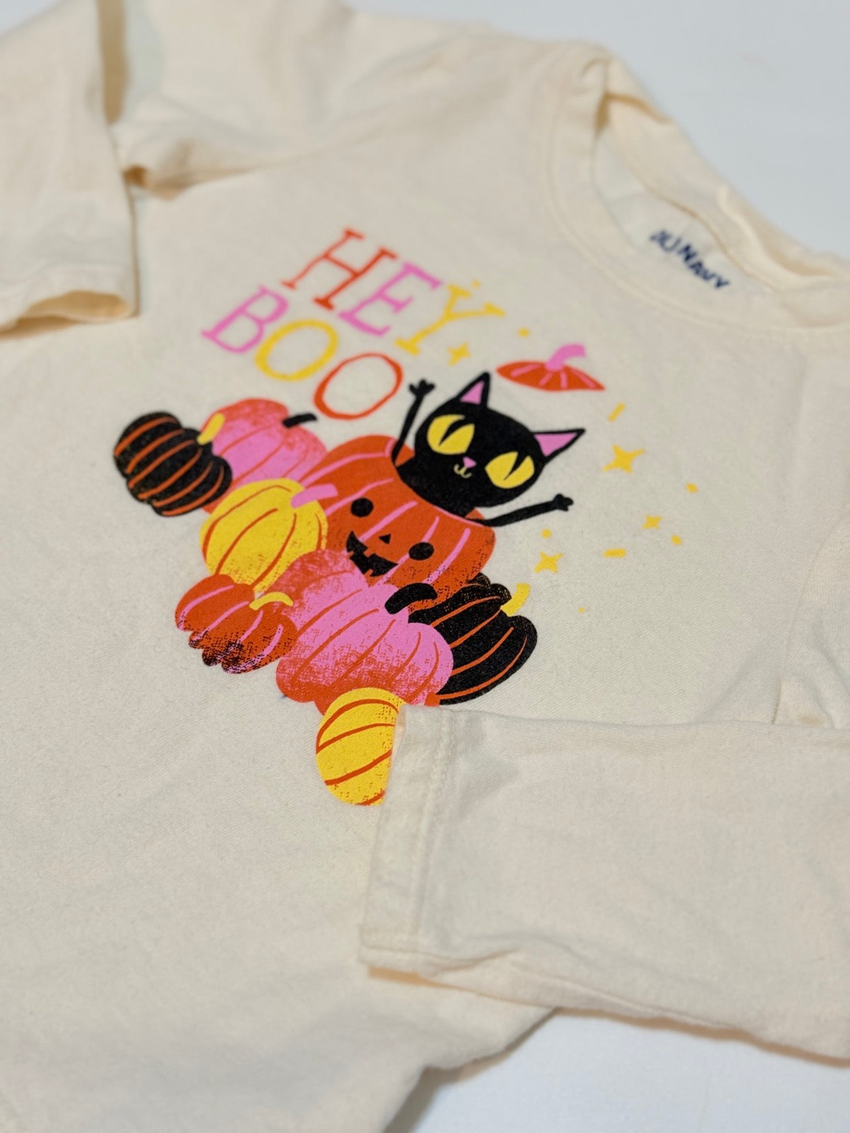 Old Navy Hey Boo Halloween Long Sleeve 18-24M