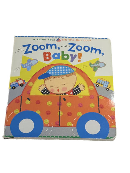 Karen Katz Zoom Zoom Baby Board Book
