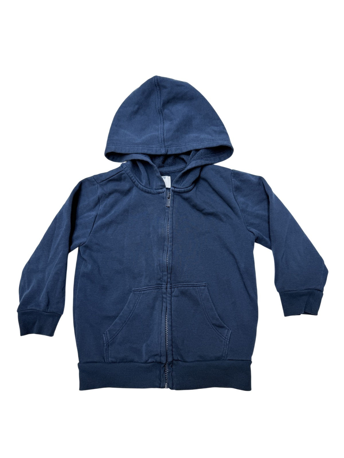 Old Navy Navy Zip-Up Hoodie Size 4T