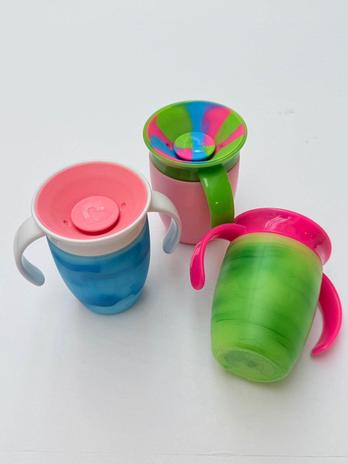 Munchkin 360 Tie-Dye Sippy Cups Set of 3