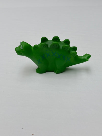 Green Rubber Stegosaurus Dinosaur Toy