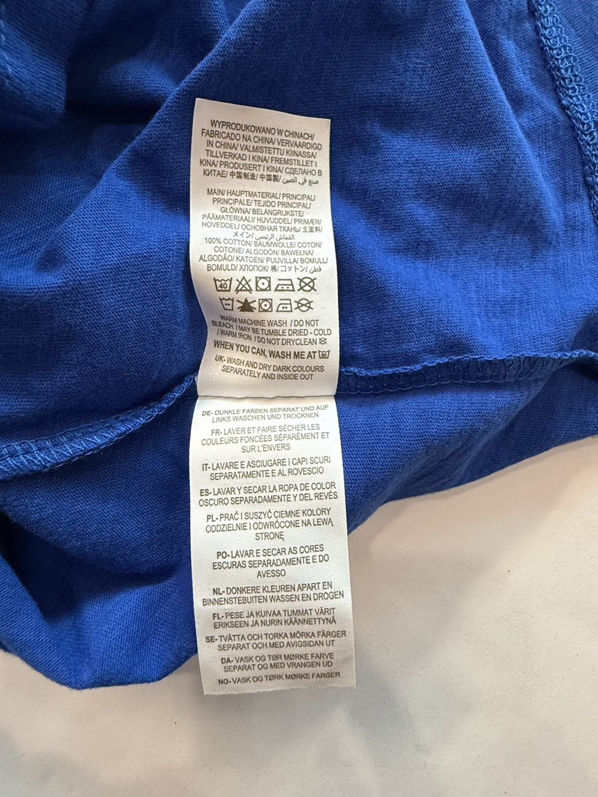Boden Blue Ruffle Collar Tank Top 2-3Y