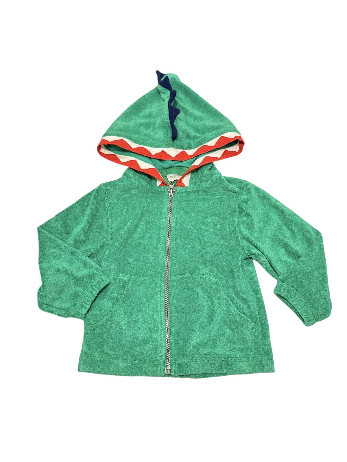 Hanna Andersson Dino Terry Hoodie 2T