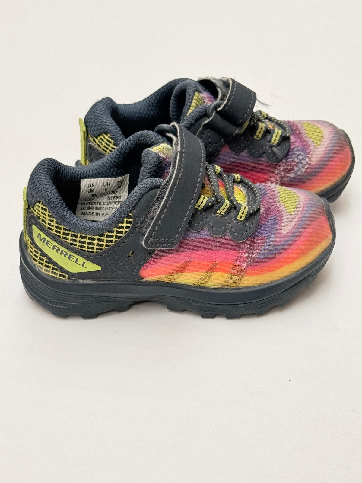 Merrell Tie-Dye Toddler Sneakers Size 6