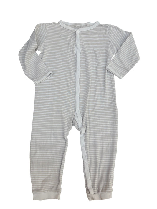 TCM Happy Kids Gray Stripe Romper 18-24M