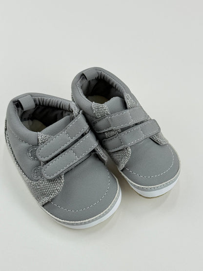Carter's Gray Baby Sneakers 3-6M
