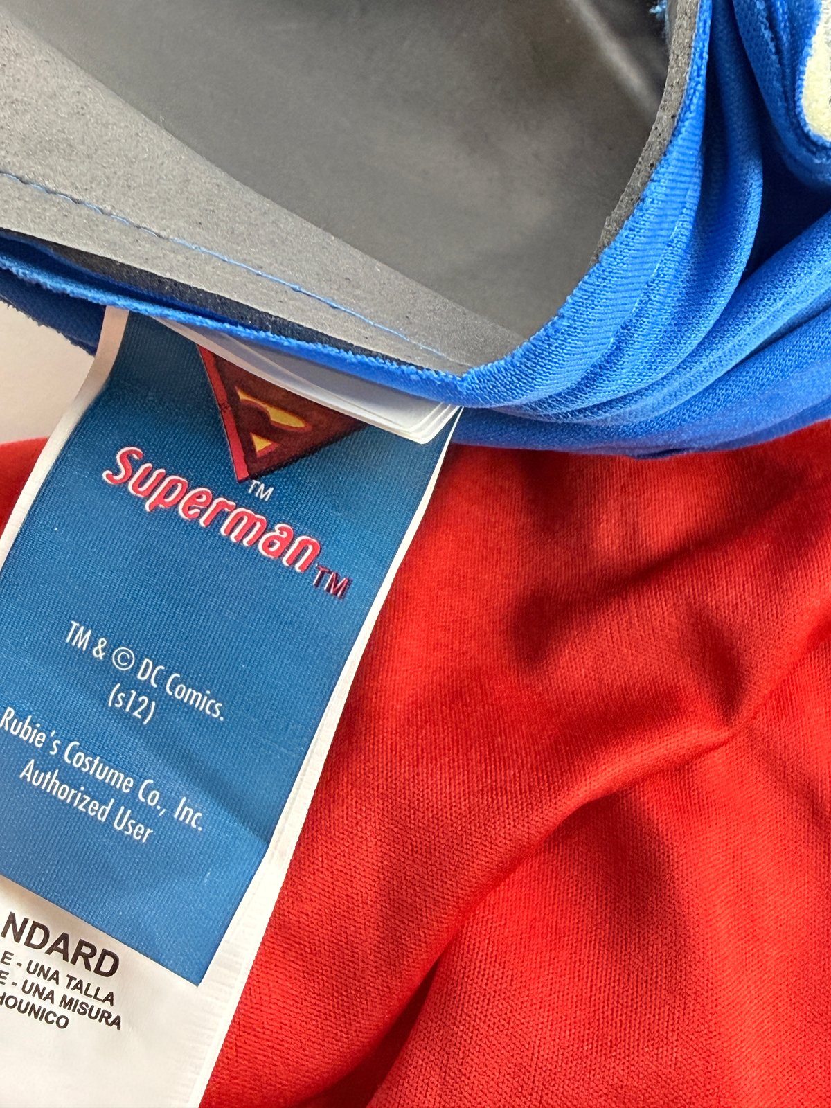 Rubie's Superman Muscle Chest Costume with Cape 7-9Y