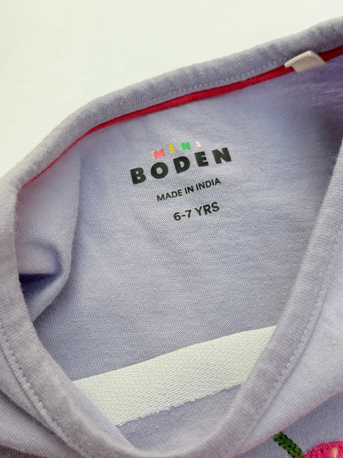 Mini Boden Cherry Tandem Bike T-Shirt 6-7Y