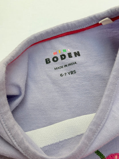 Mini Boden Cherry Tandem Bike T-Shirt 6-7Y