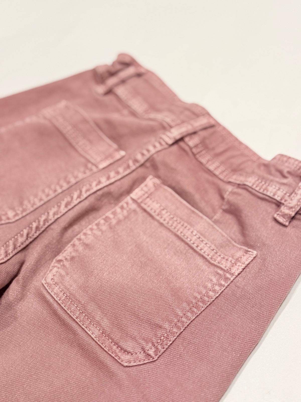 Zara Pink Wide Leg Jeans Size 10
