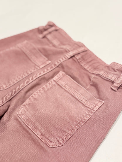 Zara Pink Wide Leg Jeans Size 10