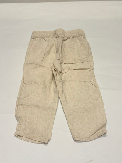 H&M Linen Relaxed Tapered Pants 2T